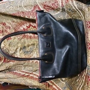 DB Navy Tote - small flaw